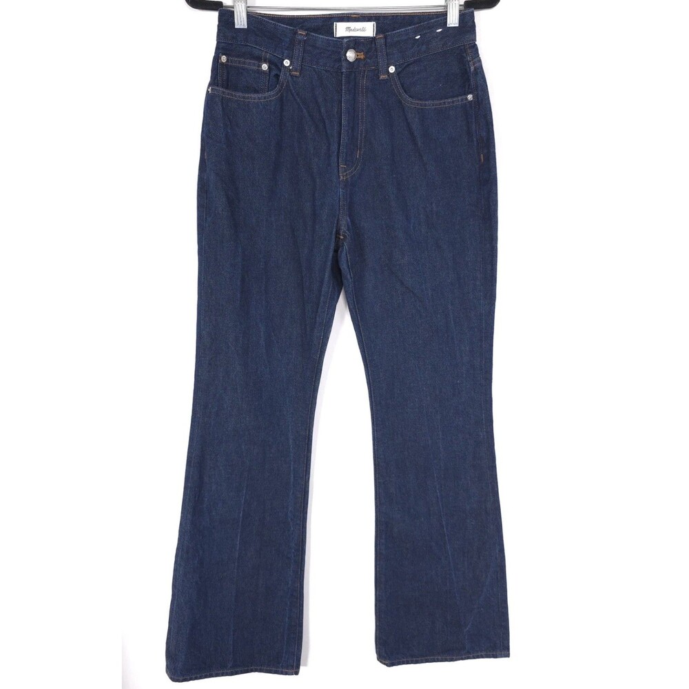 MADEWELL Women’s Jeans Blue The Curvy Vintage Flare 26 Bootcut 100% Cotton NW294